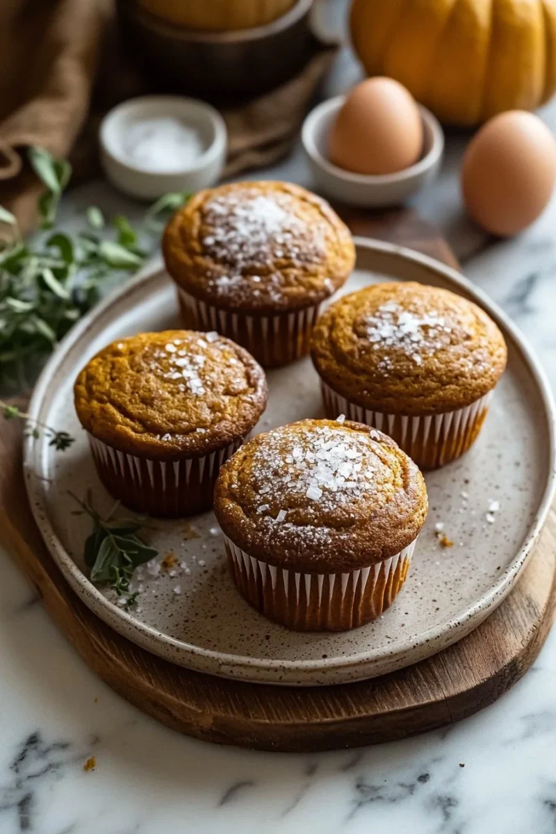 Delicious pumpkin cupcakes topped with cream cheese frosting, perfect for fall