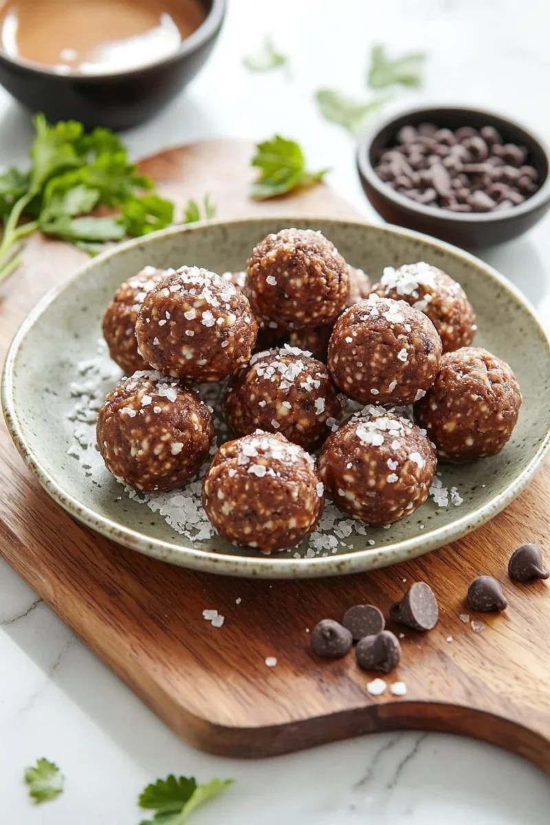 Delicious Keto Energy Balls made with healthy ingredients